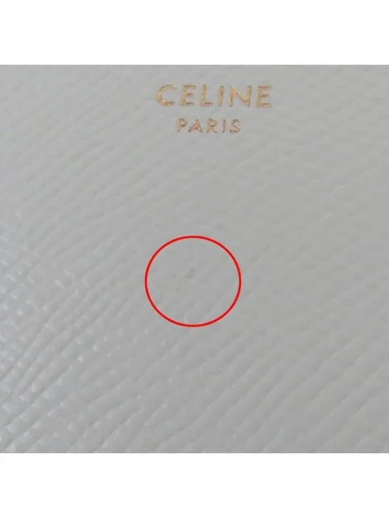 Celine Small Zip Wallet Essential Leather Compact Bifold - Picture 14 of 14